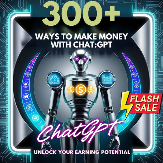 300 Ways to Make Money with ChatGPT - PLR