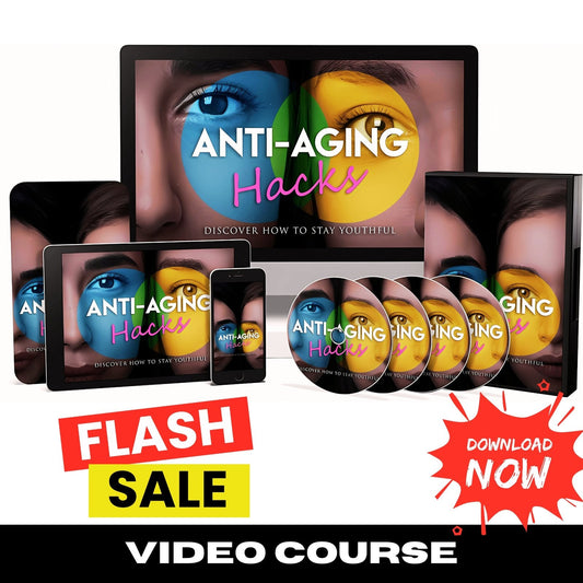Anti-Aging Hacks Upgrade Package (Video Course)